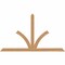 Ekena Millwork Richland Timber Gable Bracket, Western Red Cedar, 72"W x 42"H x 1 1/2"D x 3 1/2"F, 14/12 Pitch GBW072X42X0204RIC00SWR - alternate 1